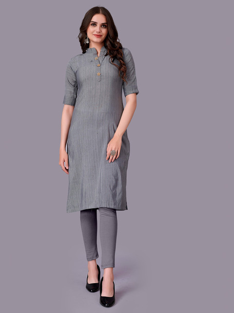 

Fashion FRICKS Grey Kurti