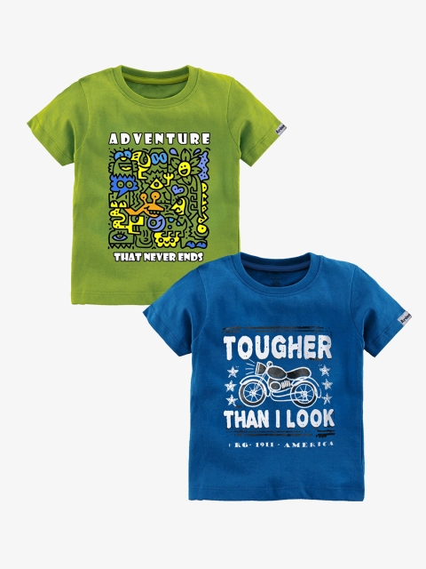 

Ardan Lucy Boys Multicoloured Typography 2 Printed T-shirt, Multi