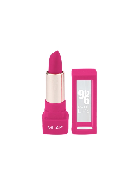 

MILAP 9to6 Long Wear Matte Lipstick - Passionate Petal 4.2 g, Pink