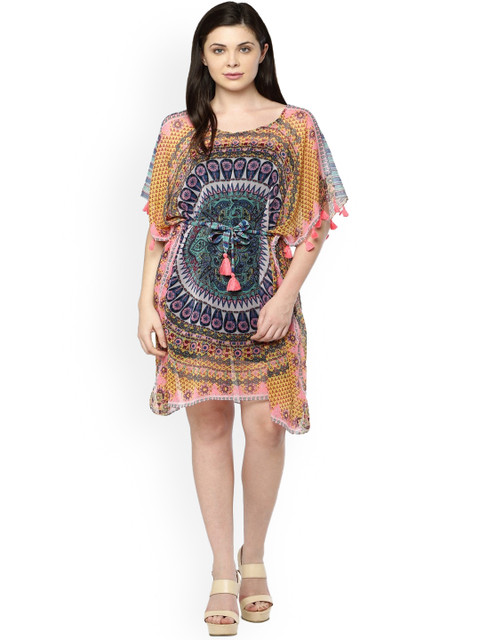 

Get Wrapped Women Multi Printed Beach Cover-up Swimwear