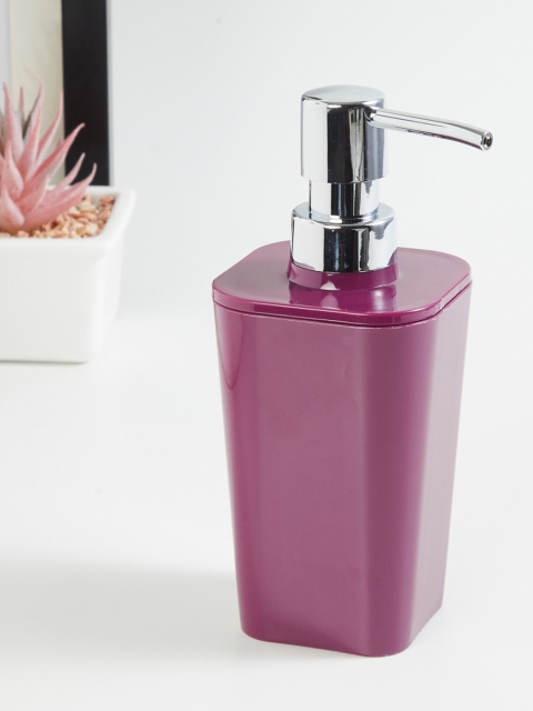 

Home Centre Purple Solid Connect-Hilda Soap Dispenser