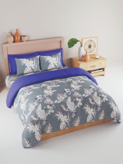

BIANCA Bamboo Micro King Bedsheet With 2 Pillow Covers - 3pc Set, Purple