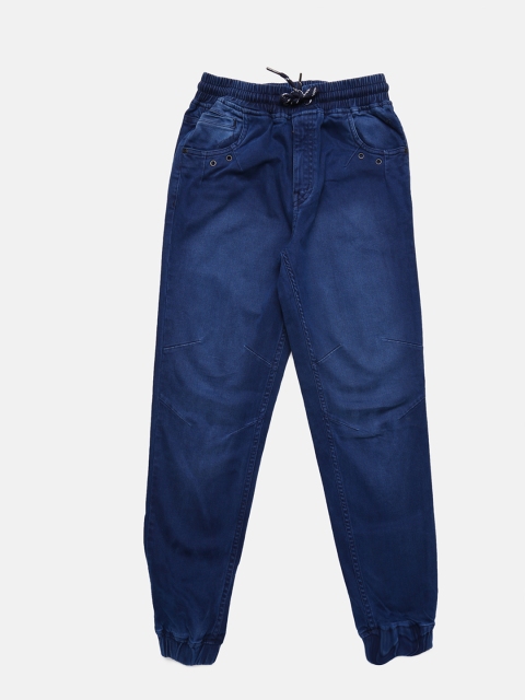 

Gini and Jony Boys Blue Jogger Mid-Rise Clean Look Jeans
