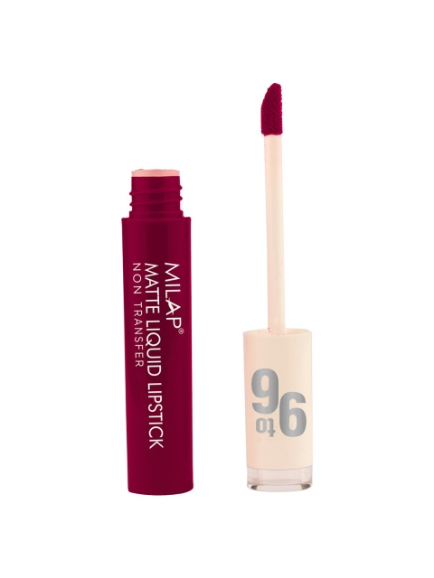 

MILAP 9to6 Matte Liquid Lipstick-Glam Doll , 3 ML, Burgundy