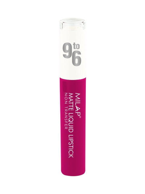 

MILAP Women Pink 9to6 Matte Liquid Lipstick