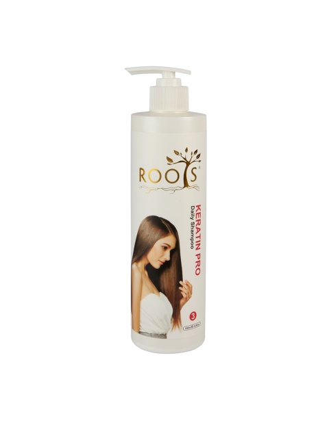 

Roots Canada Keratin Pro Daily Shampoo 250 ML, White