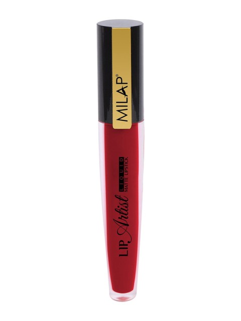 

MILAP Lip Artist Liquid Matte Lipstick-Make It Hot-4.2 ML, Red