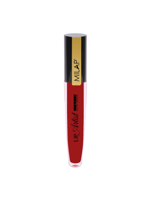 

MILAP Lip Artist Liquid Matte Lipstick-Bed Time Flirt-4.2 Ml, Maroon