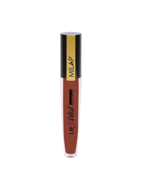 

MILAP Lip Artist Liquid Matte Lipstick-Up Beat, Brown