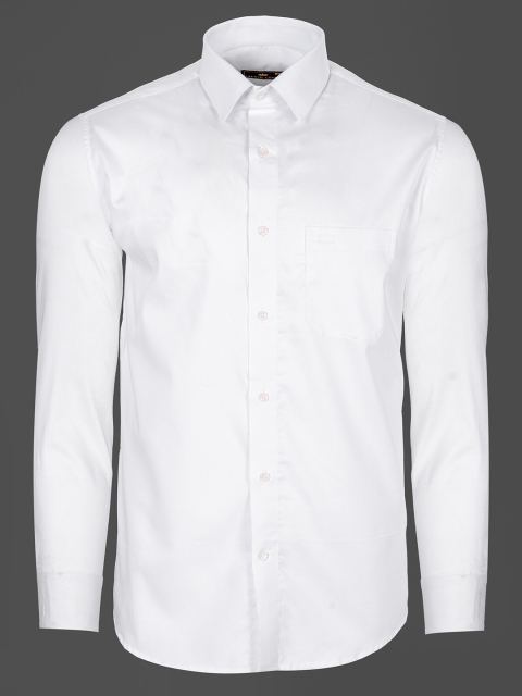 

FRENCH CROWN Men White Standard Regular Fit Formal Shirt