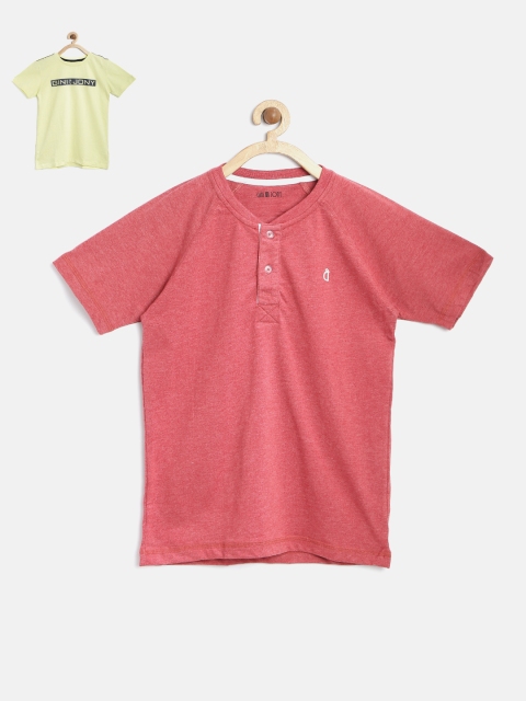 

Gini and Jony Boys Pack of 2 T-shirts, Red