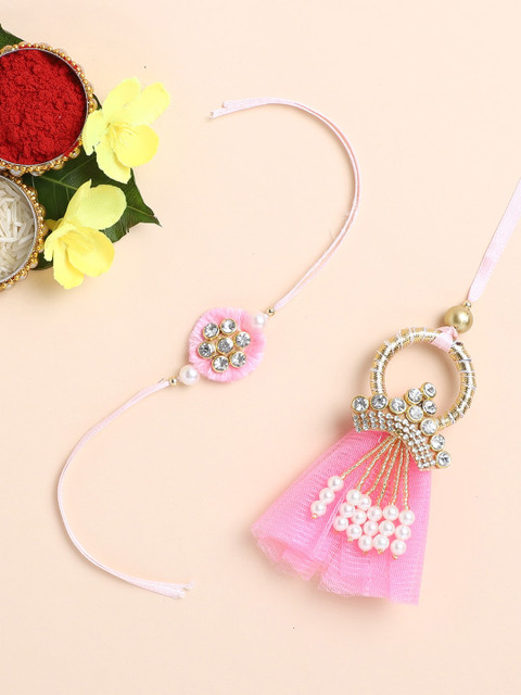 

The Magic Wand Kids Set of 2 Pink Rakhi