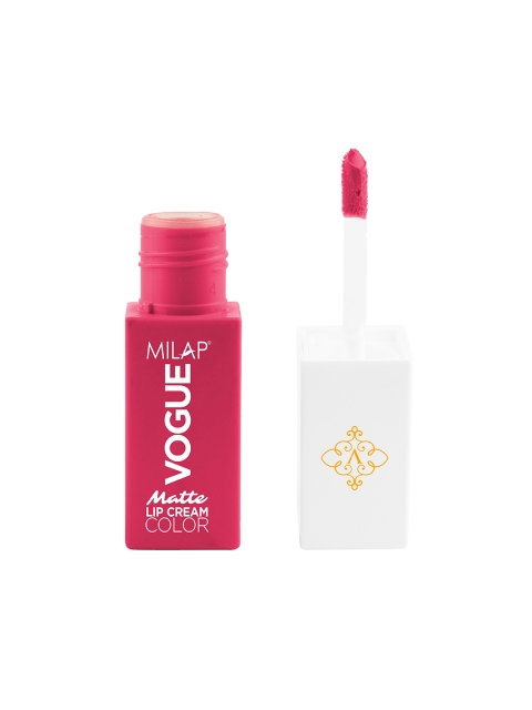 

MILAP Women Vogue Matte Lip Coral Color Liquid Lipstick - Blast Off 116 5.5 ml