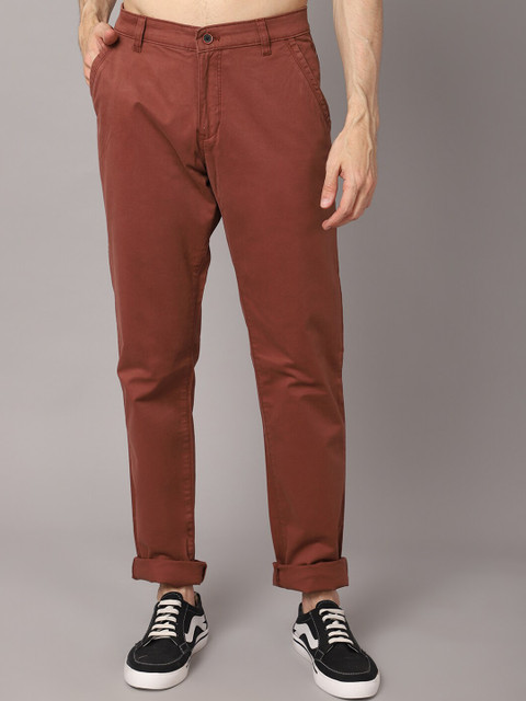 

Cantabil Men Rose Chinos Trousers