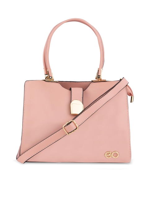 

E2O Pink PU Structured Handheld Bag