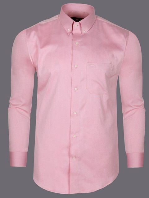 

FRENCH CROWN Men Pink Standard Formal Shirt