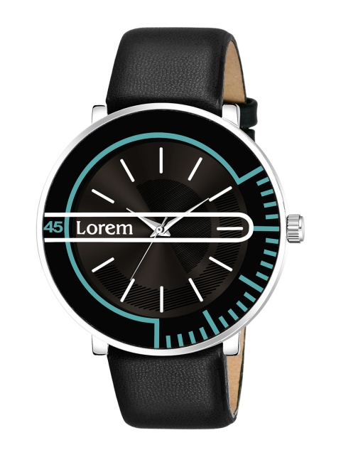 

FERRIZZO Men Black Dial & Black Straps Analogue Watch LR72