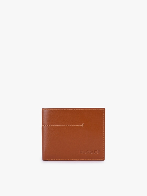

BuckleUp Men Tan Leather Envelope