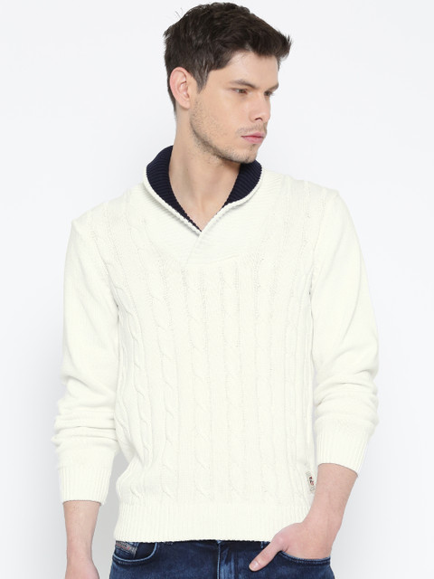 

U.S. Polo Assn. Men White Sweater