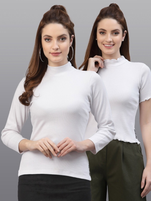 

Friskers White Pack Of 2 Top