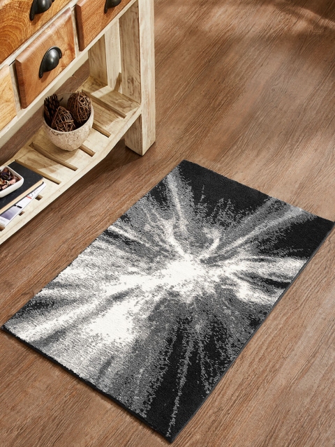 

Pano Grey Printed 2050 GSM Bath Rugs