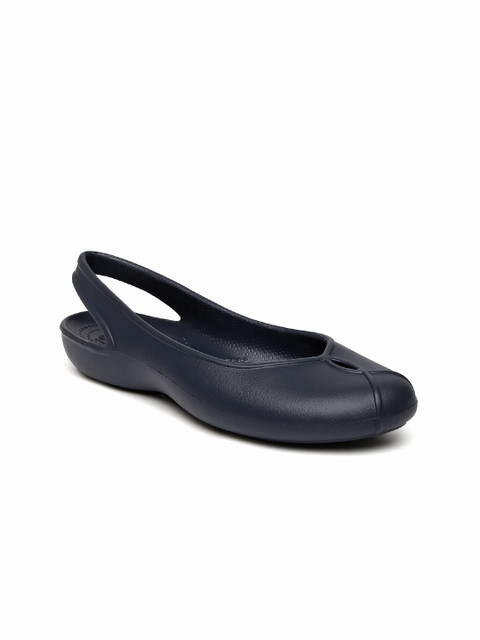 

Crocs Women Navy Solid Olivia II Flat W Ballerinas, Navy blue