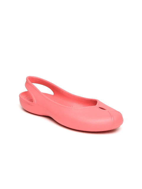 

Crocs Women Red Solid Ballerinas