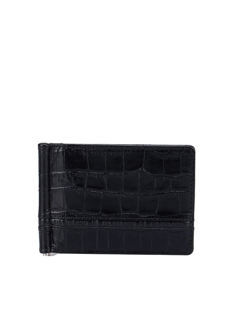 

Da Milano Men Black Leather Money Clip