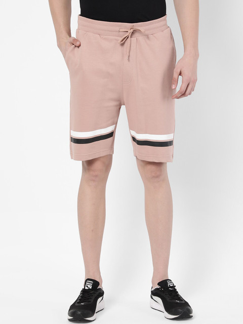 

R&B Men Pink Sports Shorts