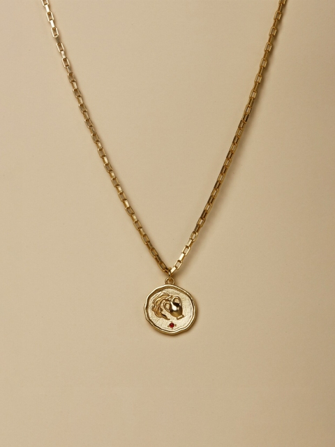 

STILSKII Unisex Gold-Toned Brass Gold-Plated Chain