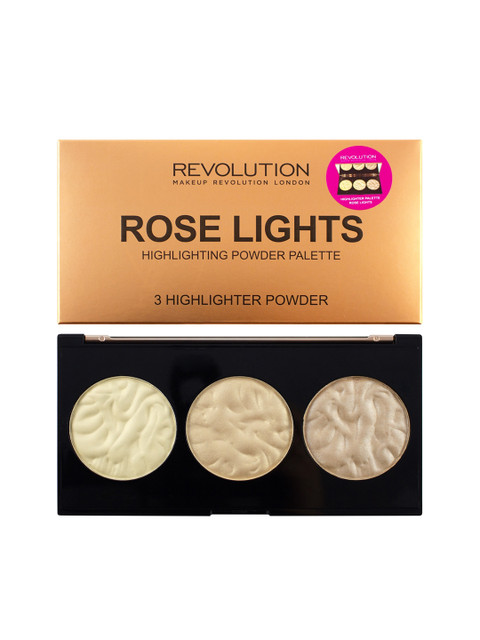 

Makeup Revolution London Highlighter Palette - Rose Lights 15 g, Cream