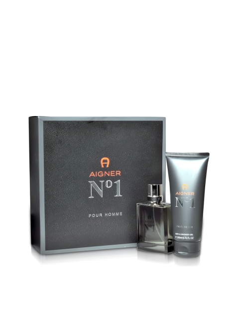 

Aigner Men No. 1 Set of Eau de Toilette & Shower Gel, Black