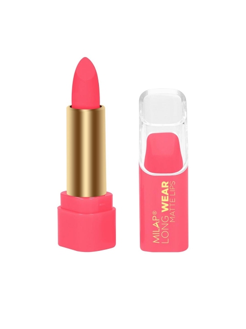 

MILAP Women Long Wear Matte Lipstick- Tropical Breeze, 4.2gm, Coral