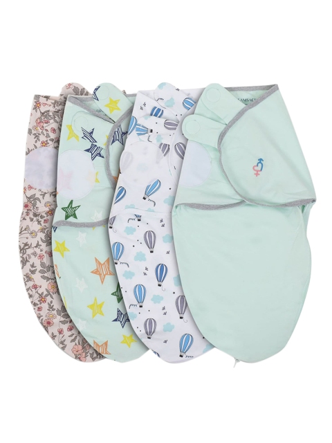 

haus & kinder Infant Dreamsack Easy Wrap Swaddle, Sea green