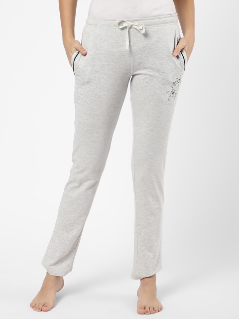 

Sweet Dreams Women White Solid Lounge Pants