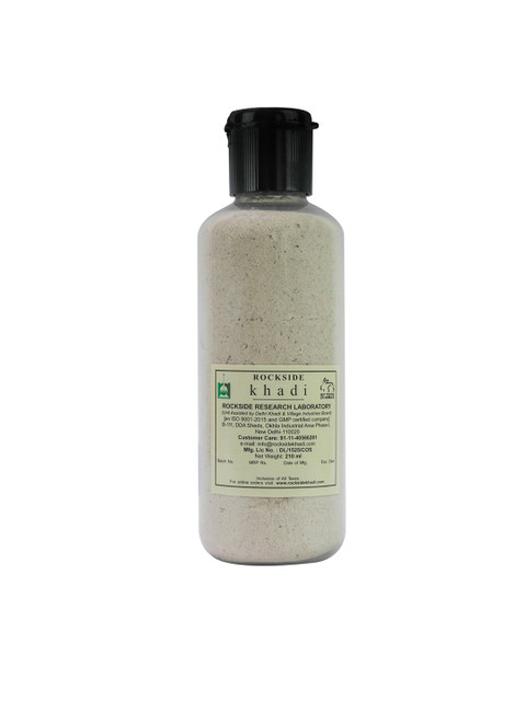 

ROCKSIDE KHADI Brown Lavender & Almond Oil Herbal Bath Salt Powder 210 g