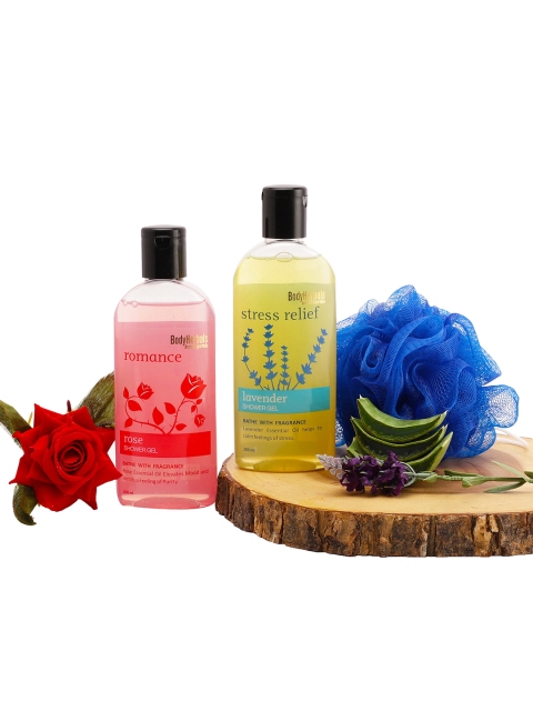 

BodyHerbals Set Of 2 Pink & Lavender Body Wash