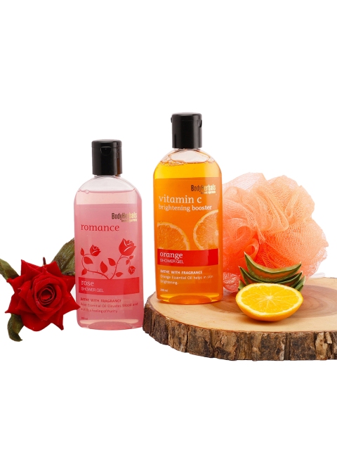 

BodyHerbals Pack Of 2 Pink & Orange Body Wash