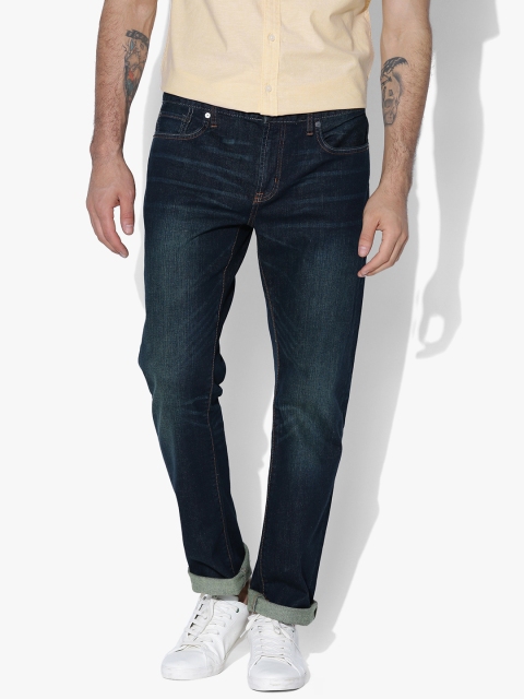 

Aeropostale Men Navy Stretchable Jeans, Navy blue