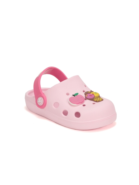 

Lil Lollipop Unisex Kids Pink Printed Rubber Clogs