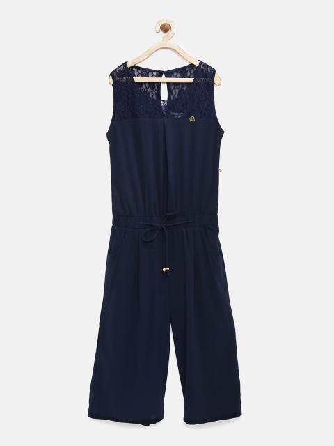 

Peppermint Girls Navy Jumpsuit, Navy blue