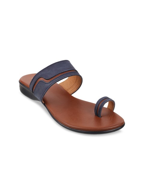 

Metro Women Blue Textured Flats