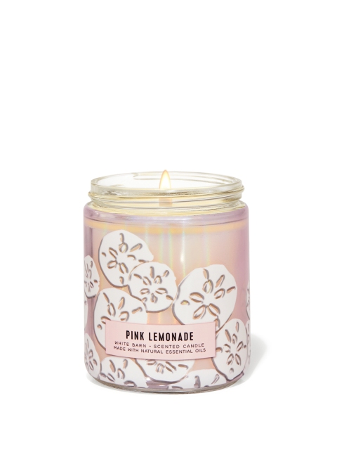 

Bath & Body Works White Barn Pink Lemonade Single Wick Scented Candle - 198 g