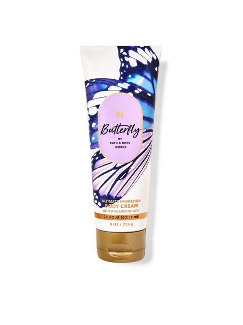 

Bath & Body Works Butterfly Ultimate Hydration Body Cream with Shea Butter - 226 g, Purple