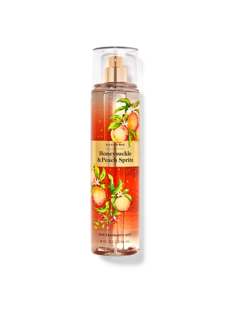 

Bath & Body Works Honeysuckle & Peach Spritz Fine Fragrance Mist - 236ml