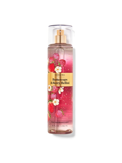 

Bath & Body Works Buttercups & Berry Bellini Paraben-Free Fine Fragrance Mist - 236 ml, Pink