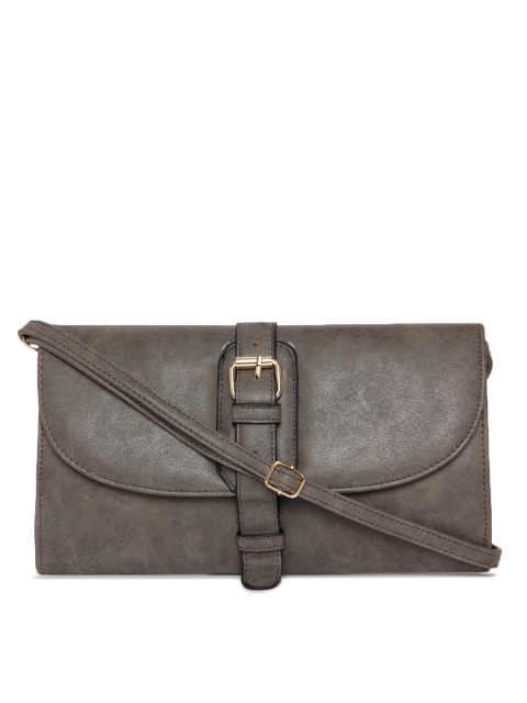 

ToniQ Grey Solid Sling Bag