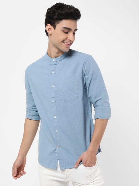 

VASTRADO Men Blue Relaxed Casual Shirt