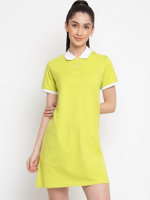

Women Belliskey Green A-Line Dress