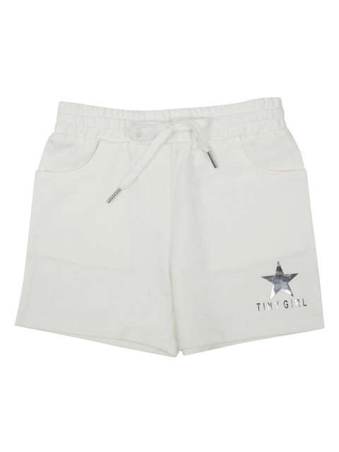 

Tiny Girl Girls Off White Cotton Shorts